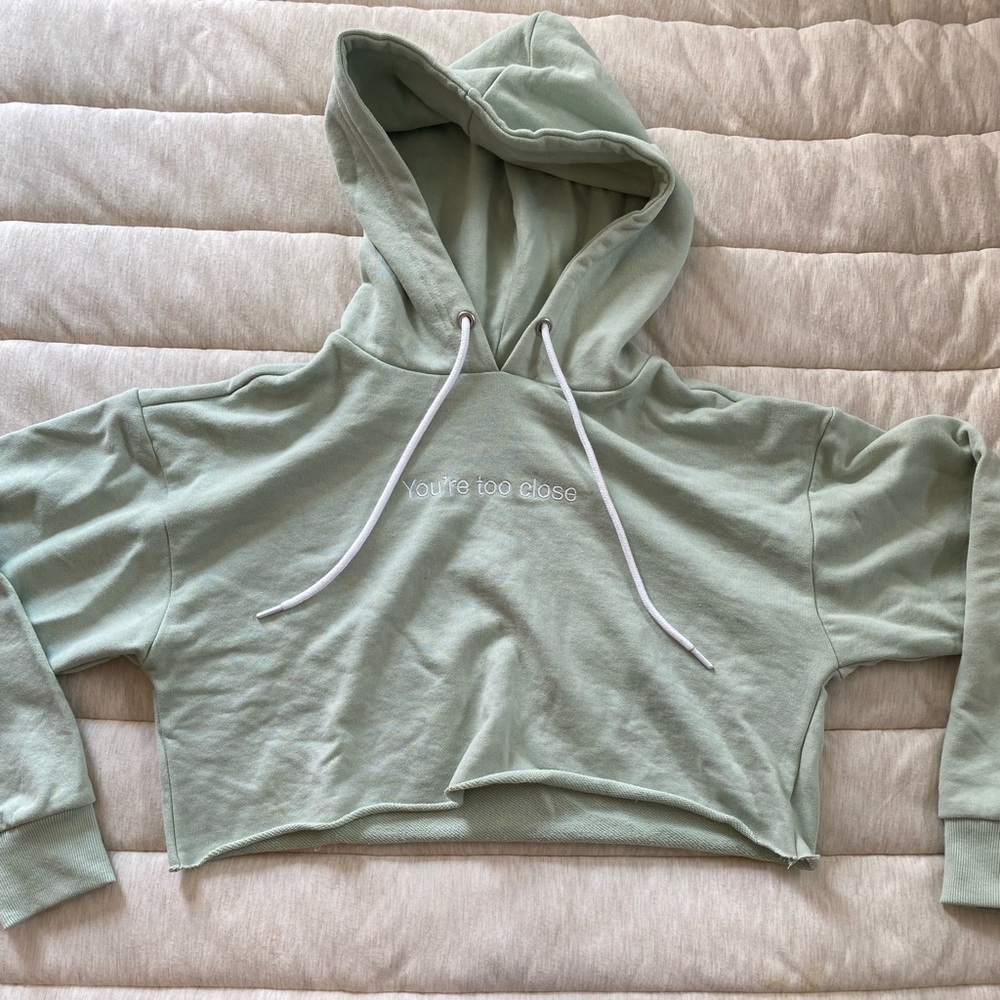 Cropped sweatshirt